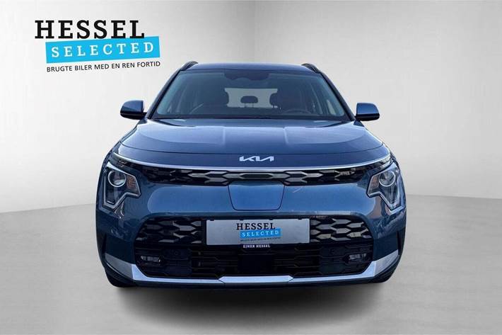 Blå Kia Niro fra 2023
