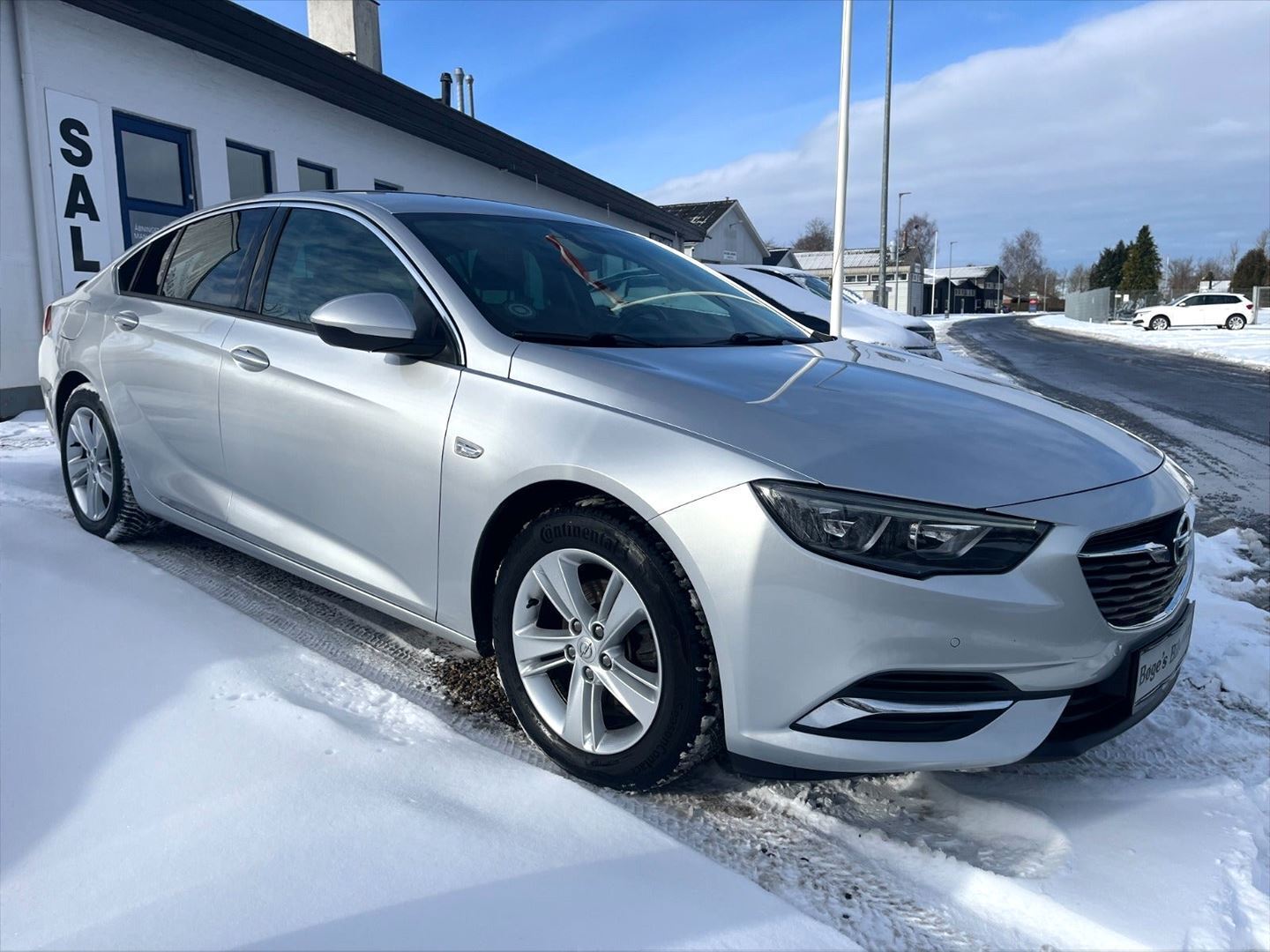 Sølv Opel Insignia fra 2020