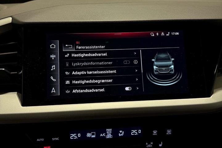 Sort Audi Q4 e-tron fra 2023