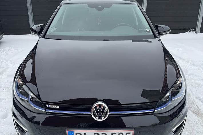 Sort VW e-Golf fra 2020