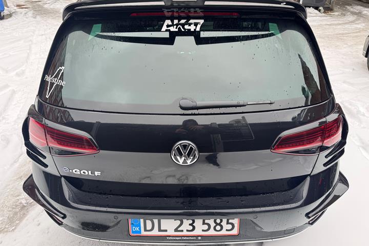 Sort VW e-Golf fra 2020