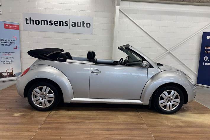 Sølv VW New Beetle fra 2007
