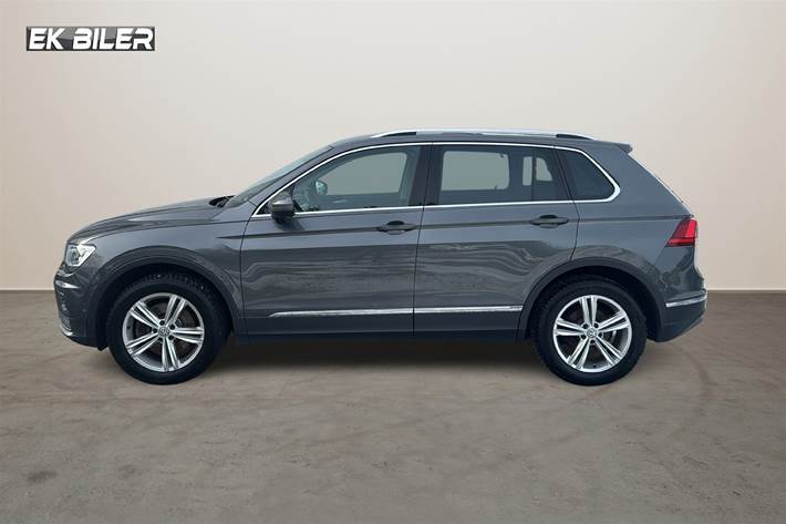 Sort VW Tiguan fra 2017