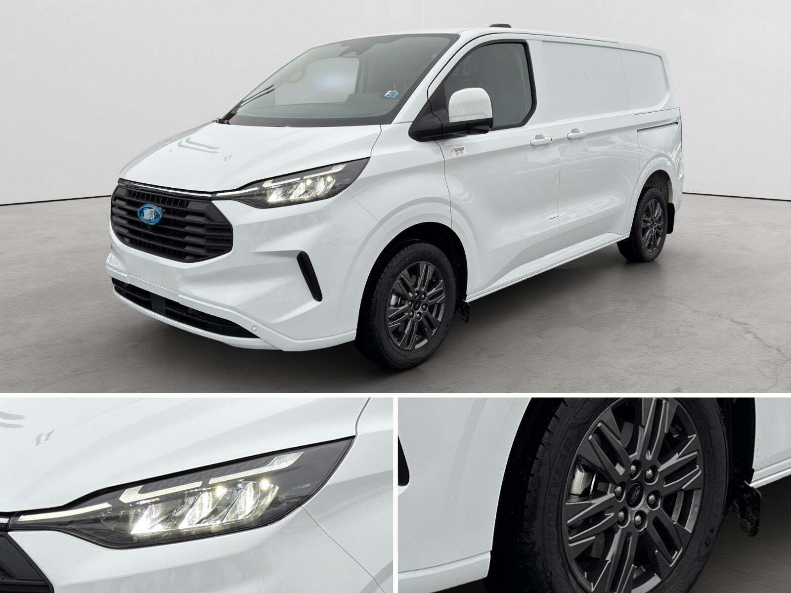 Hvid Ford Transit Custom 320S fra 2026