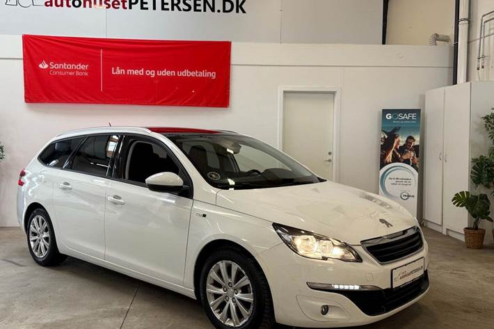 Hvid Peugeot 308 fra 2016