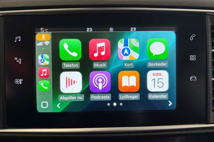 Sølv Peugeot 308 fra 2018