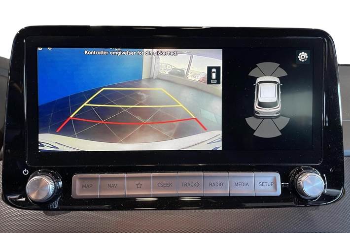 Hvid Hyundai Kona fra 2021