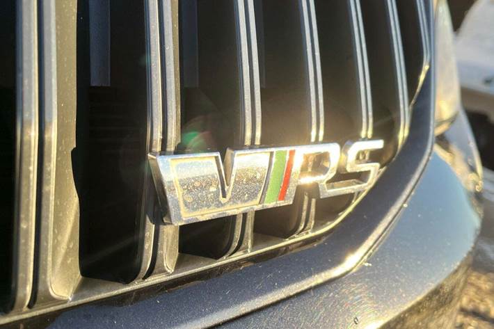 Sort Skoda Octavia fra 2017