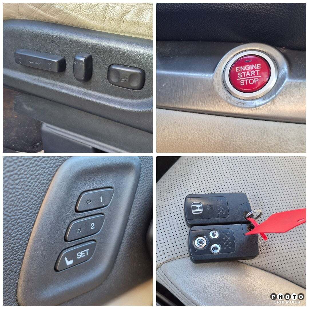 Hvid Honda CR-V fra 2013