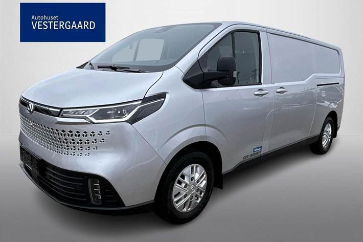 Grå Maxus e-Deliver 7 fra 2024 set udefra
