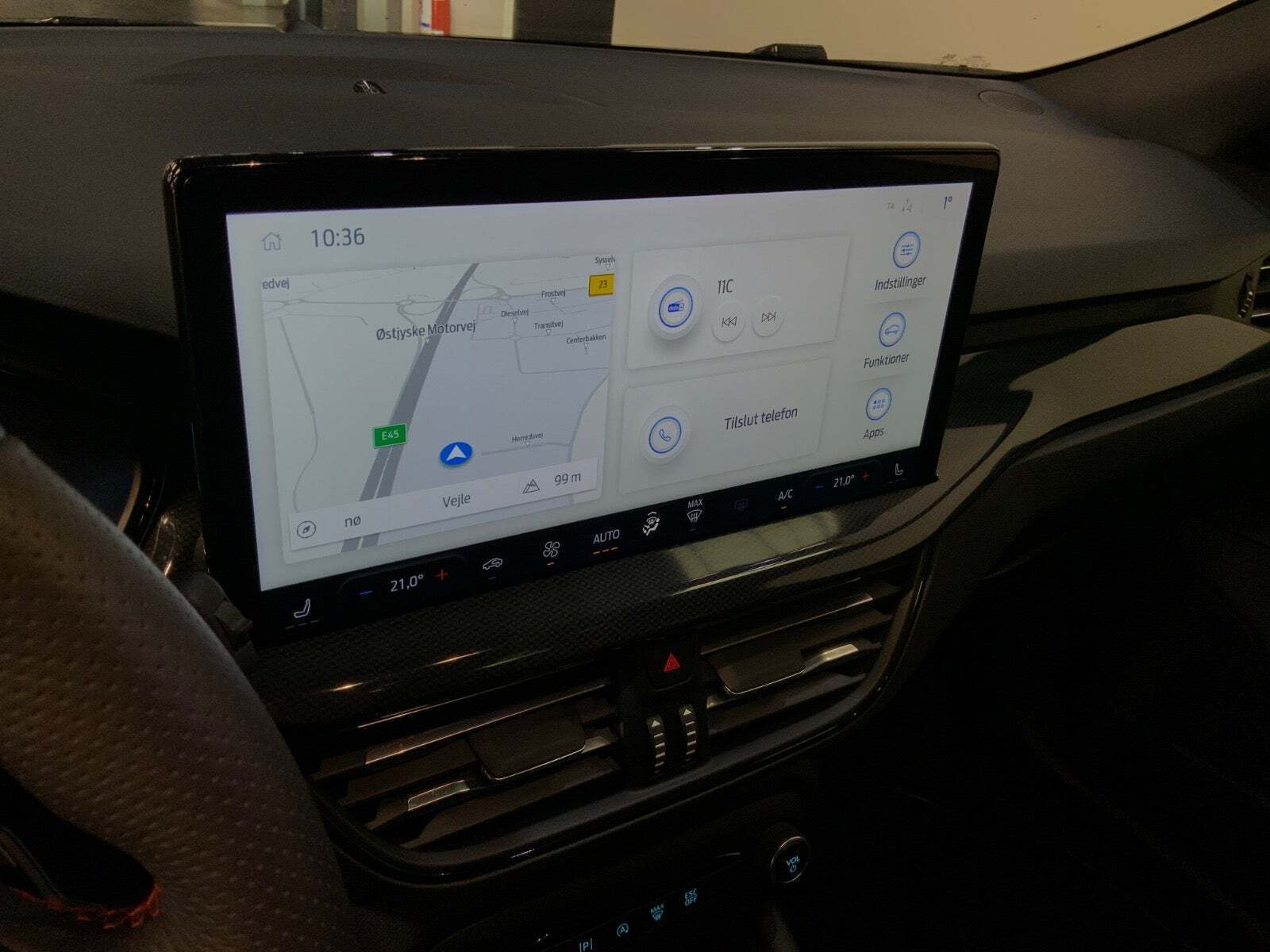 Grå Ford Focus fra 2022