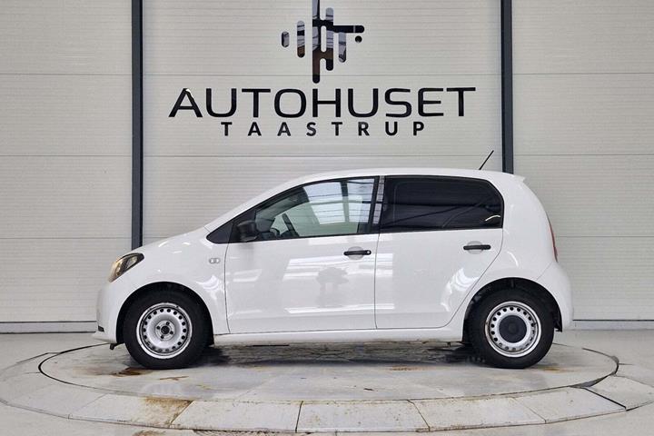 Hvid Seat Mii fra 2014