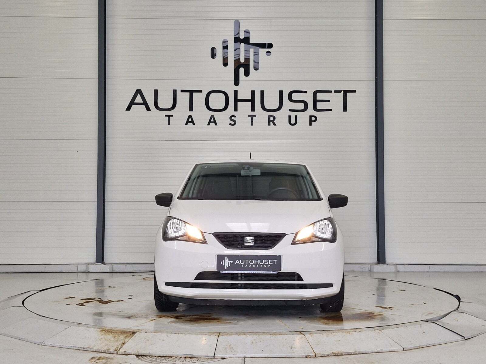 Hvid Seat Mii fra 2014