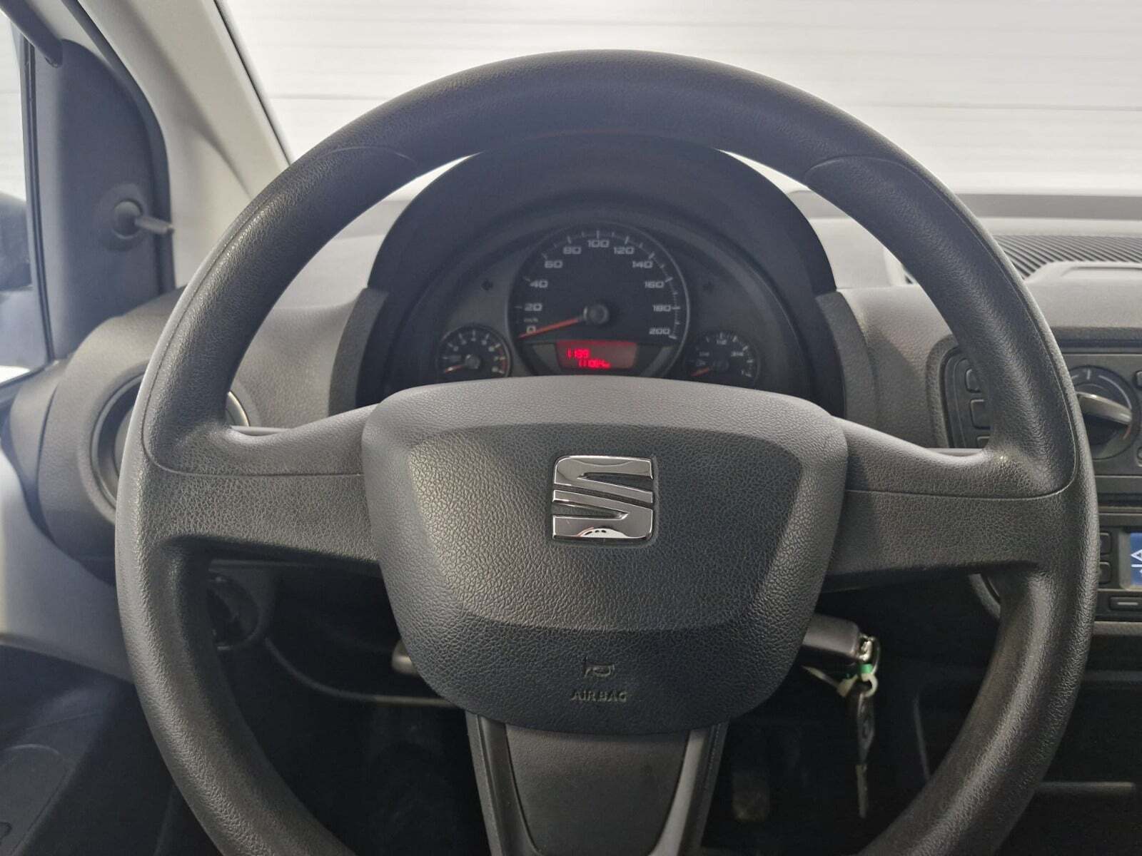 Hvid Seat Mii fra 2014