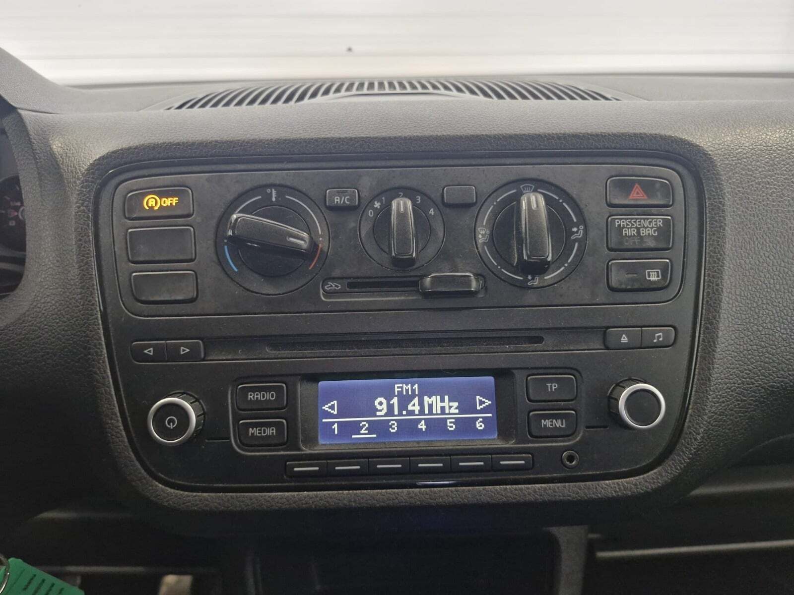 Hvid Seat Mii fra 2014
