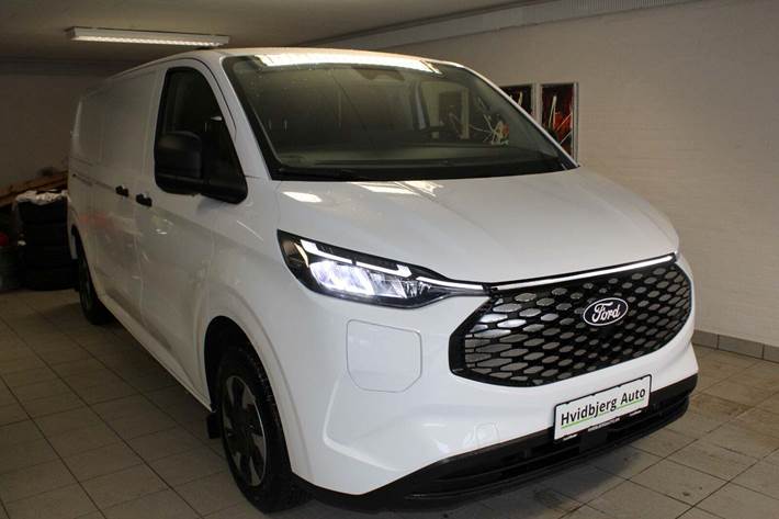 Hvid Ford E-Transit Custom 320L fra 2025