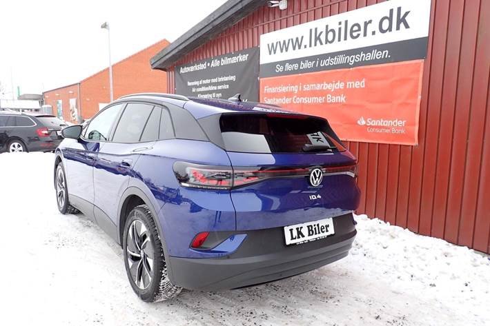 Blå VW ID.4 fra 2025