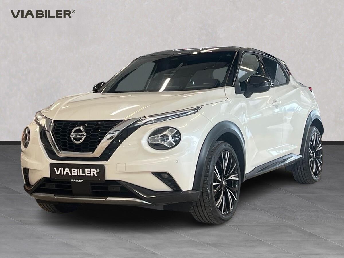 Hvid Nissan Juke fra 2021