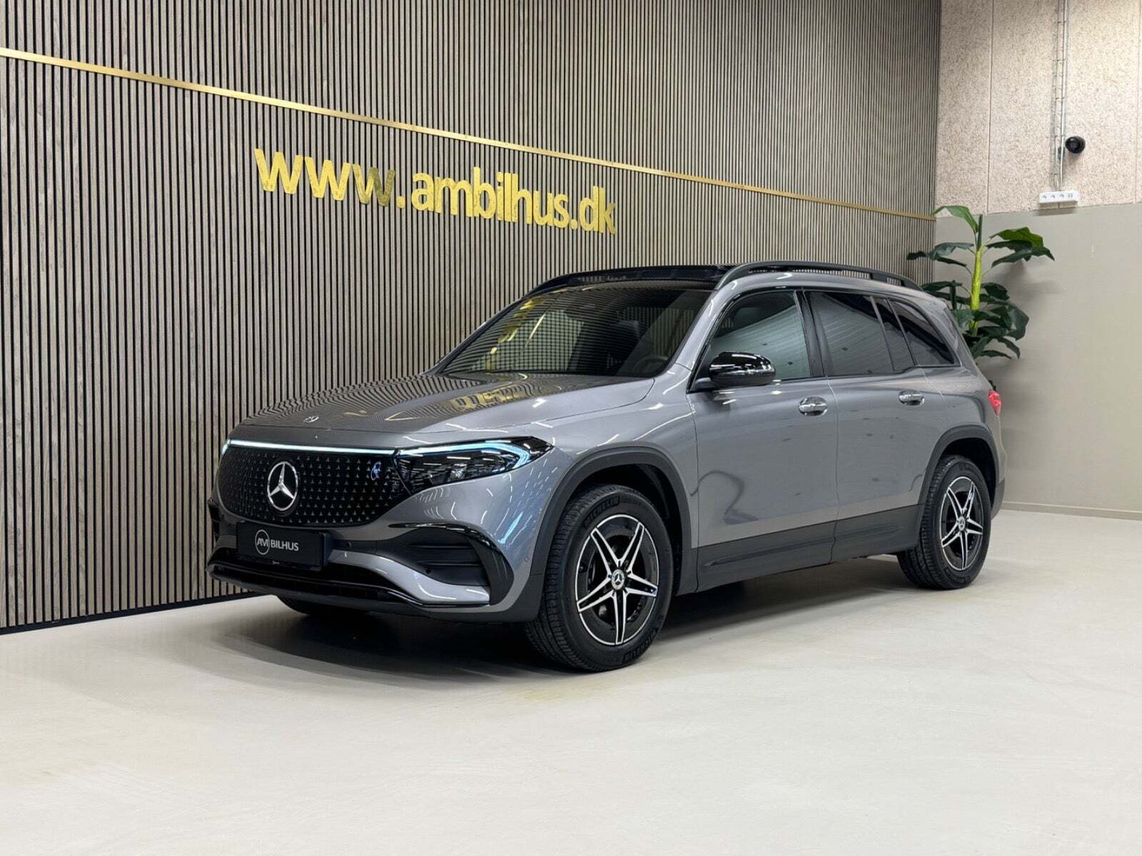 Grå Mercedes EQB250+ fra 2025