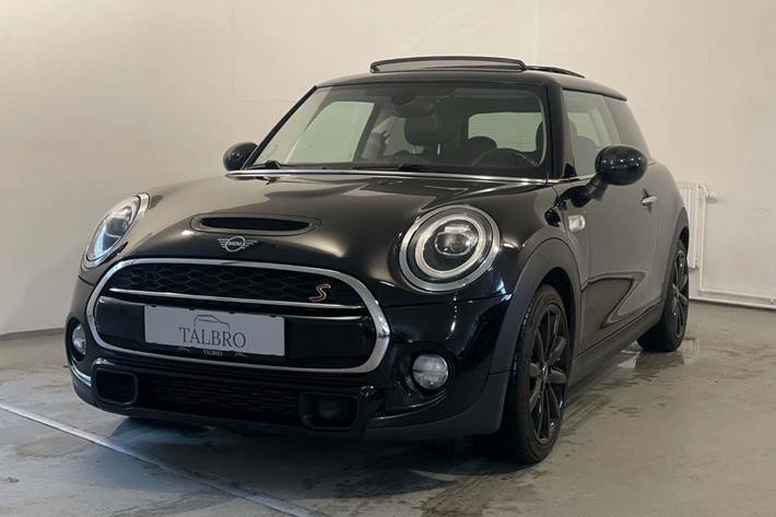 Sort Mini Cooper S fra 2019 set udefra