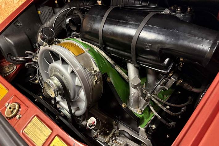 Brun Porsche 911 fra 1977