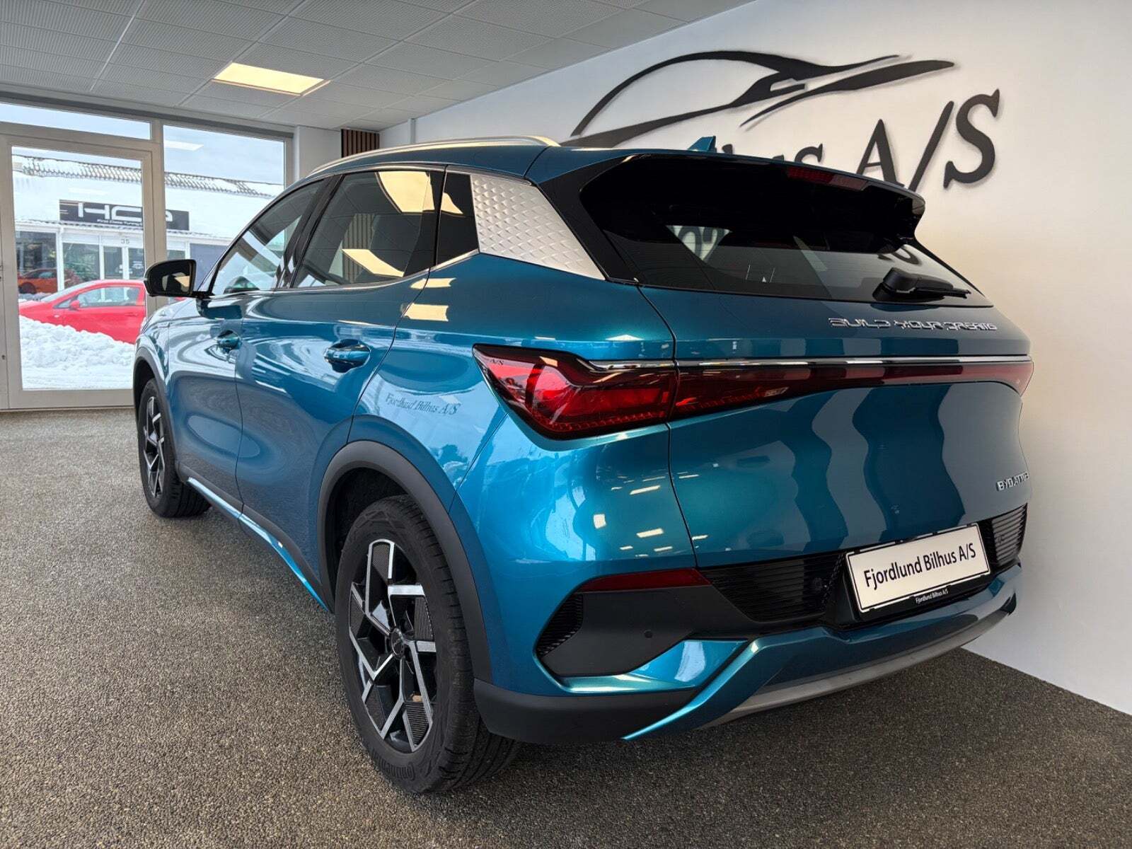 Blå BYD Atto 3 fra 2023