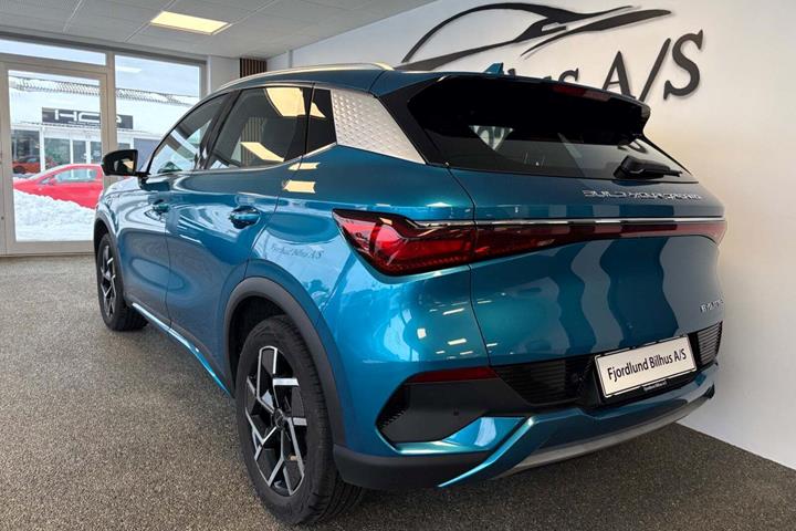 Blå BYD Atto 3 fra 2023