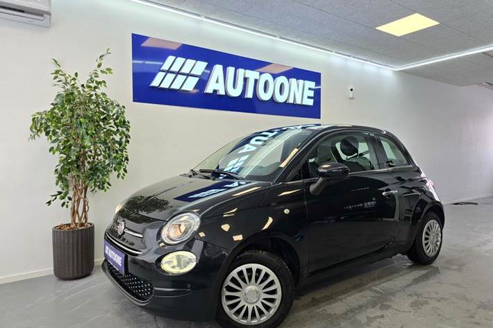 Sort Fiat 500 fra 2018
