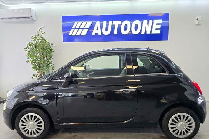 Sort Fiat 500 fra 2018