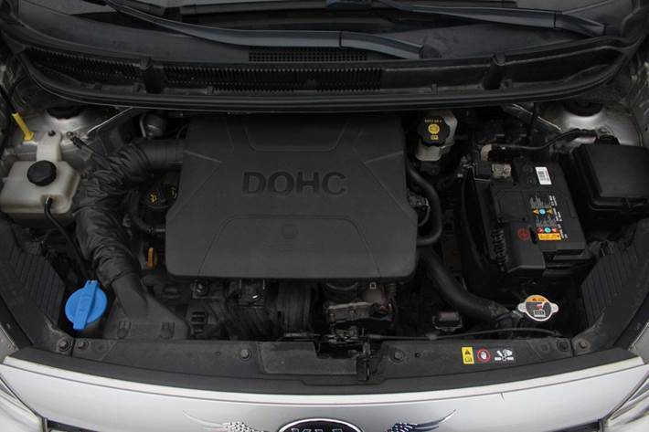 Sølv Kia Picanto fra 2018