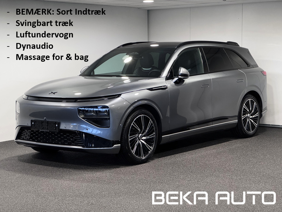 Grå Xpeng G9 fra 2024