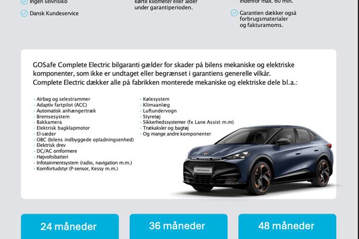 Hvid Skoda Enyaq fra 2021