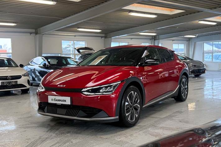 Rød Kia EV6 fra 2022