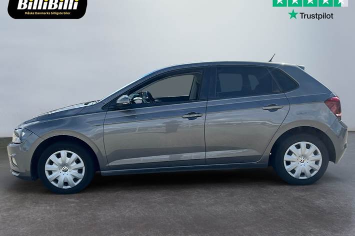Grå VW Polo fra 2019