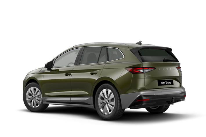 Grøn Skoda Enyaq fra 2026