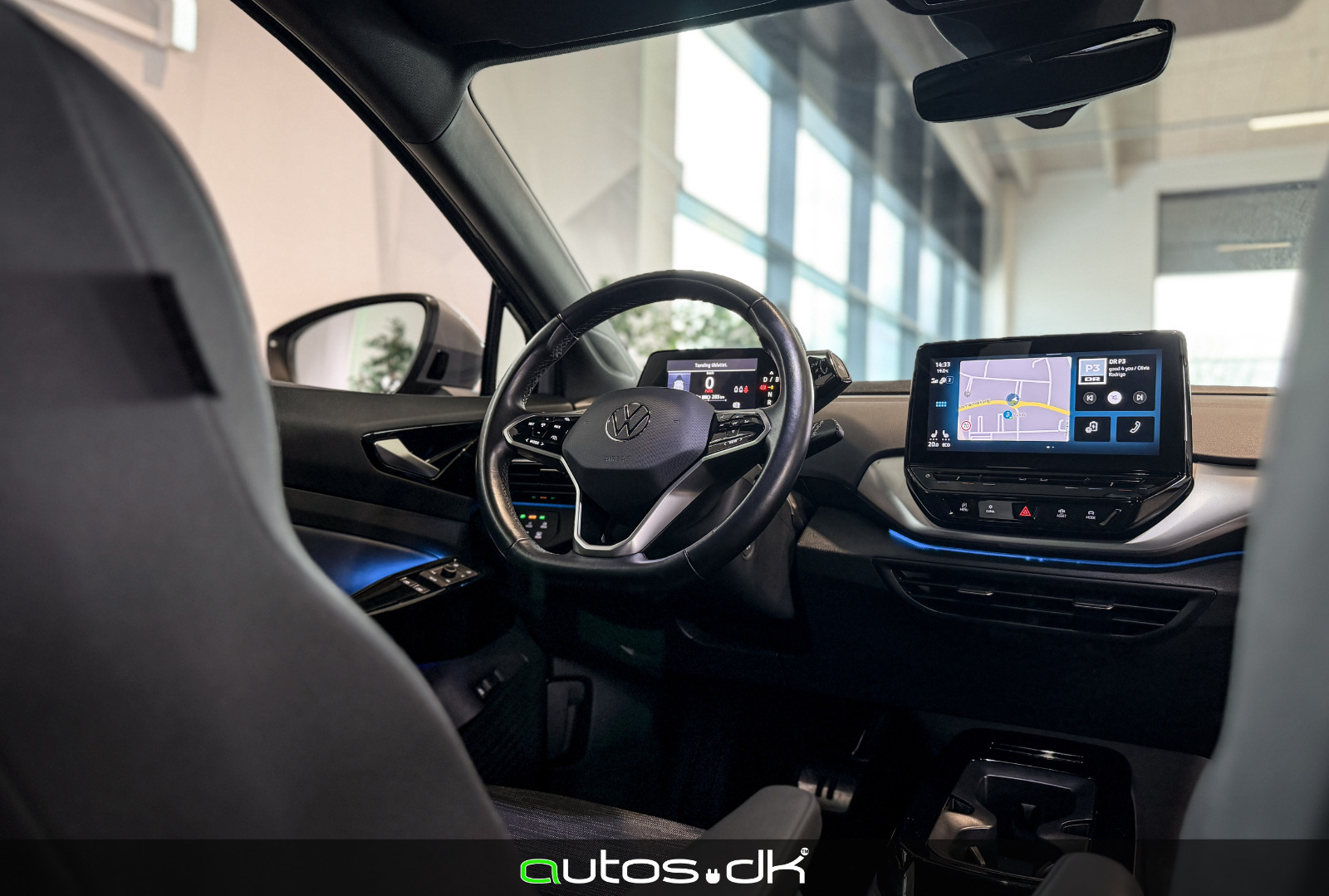 Grå VW ID.4 fra 2023