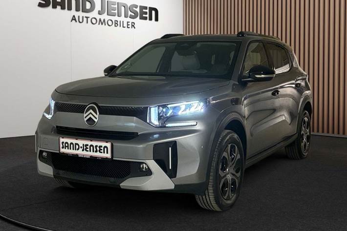 Grå Citroën e-C3 Aircross fra 2026 set udefra