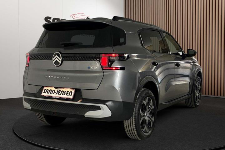 Grå Citroën e-C3 Aircross fra 2026