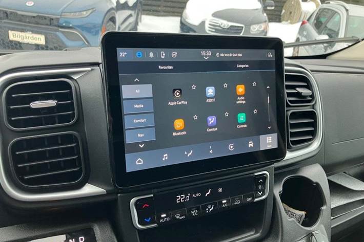 Hvid Citroën ë-Jumper 35H fra 2024