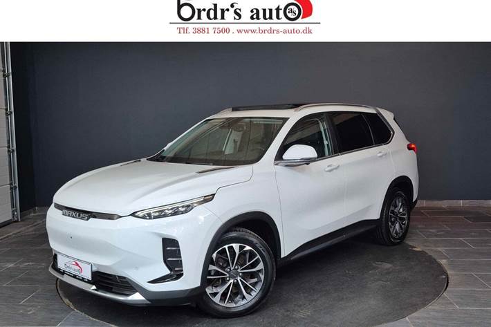 Hvid Maxus Euniq6 fra 2023 set udefra