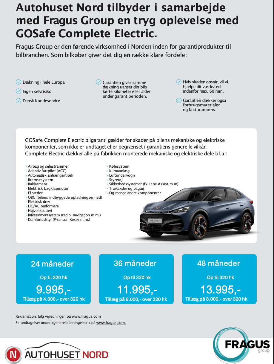 Grå Audi Q4 e-tron fra 2023