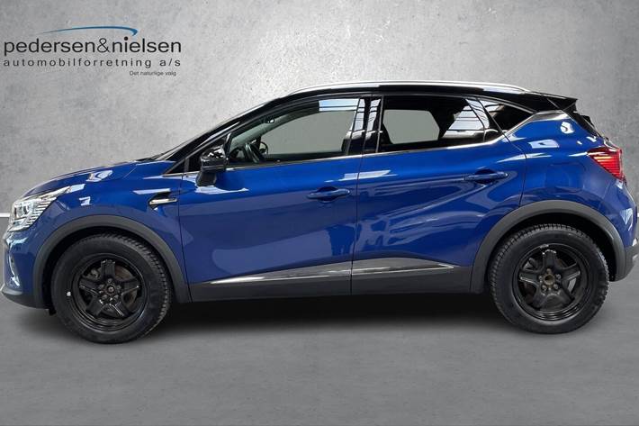 Blå Renault Captur fra 2020