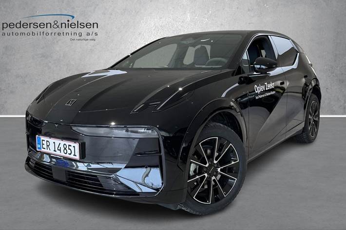 Sort Zeekr X fra 2026 set udefra