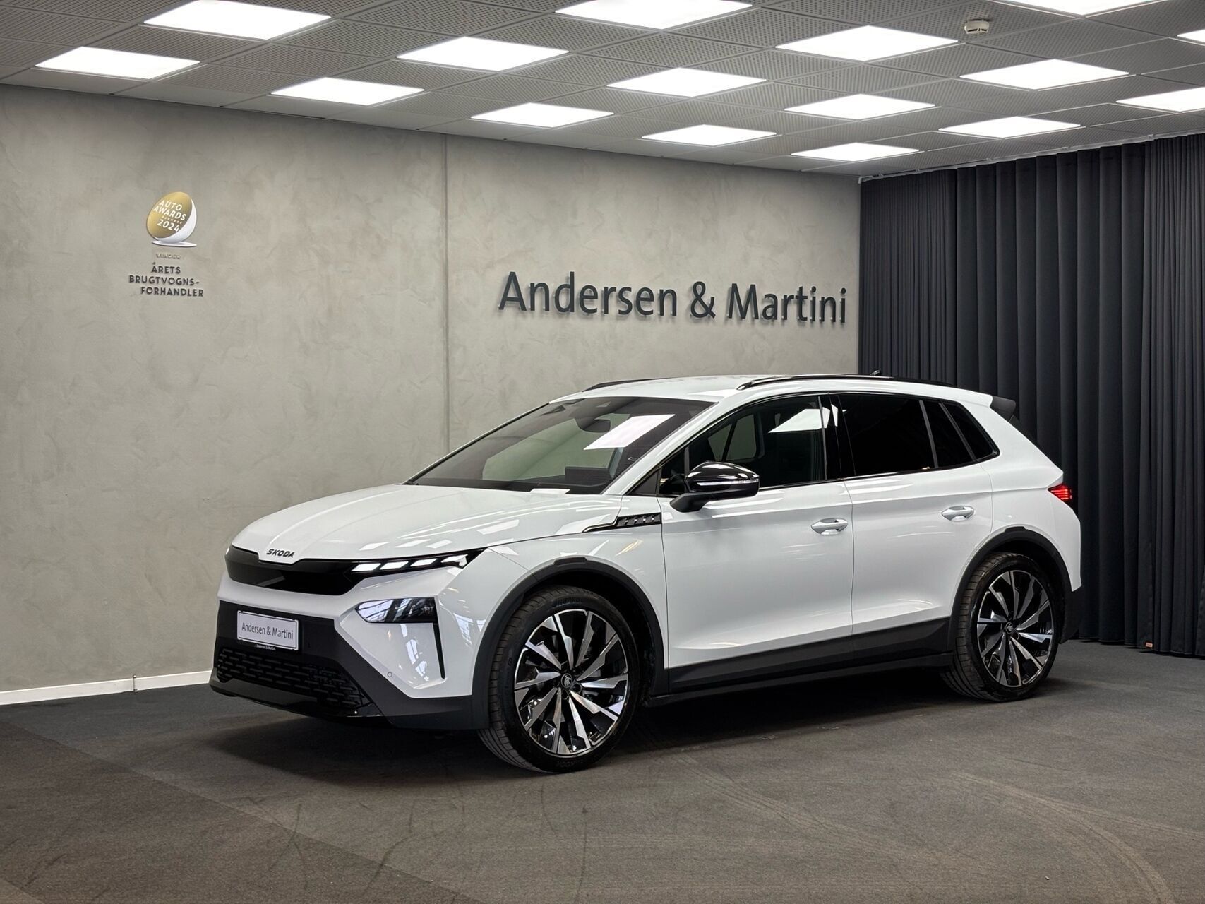 Hvid Skoda Elroq fra 2026