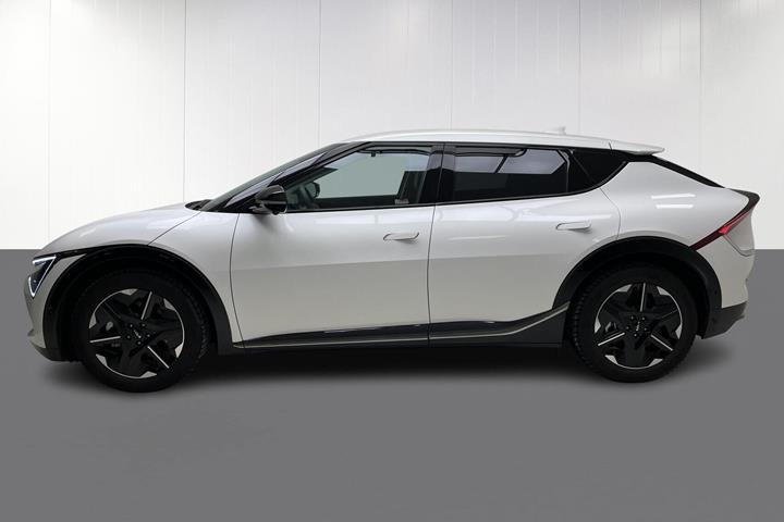 Hvid Kia EV6 fra 2025