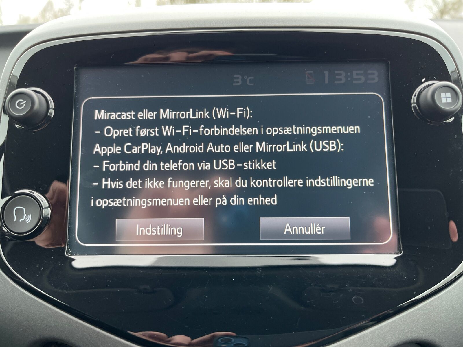 Hvid Toyota Aygo fra 2021