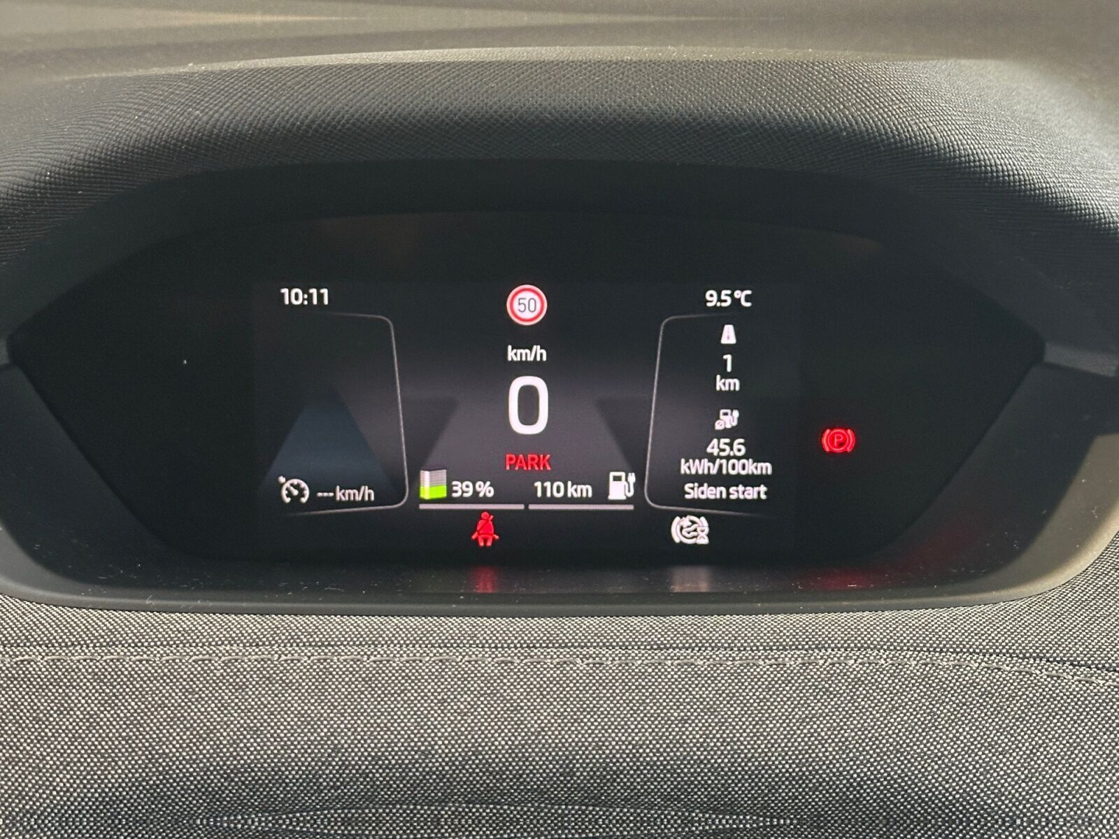 Grøn Skoda Enyaq fra 2022