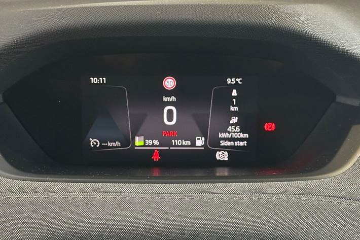 Grøn Skoda Enyaq fra 2022