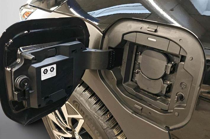 Sort Toyota BZ4X fra 2023