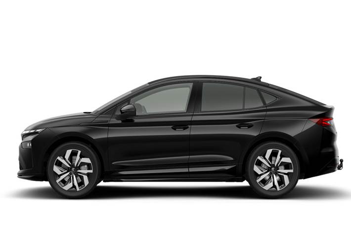 Sort Skoda Enyaq fra 2026